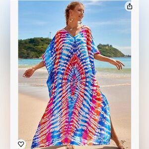 RAN RUI caftan/kaftan - dress, swim cover up- NEW w/out tag